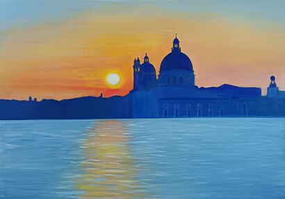 La Salute - a Paint Artowrk by Lola Sánchez 